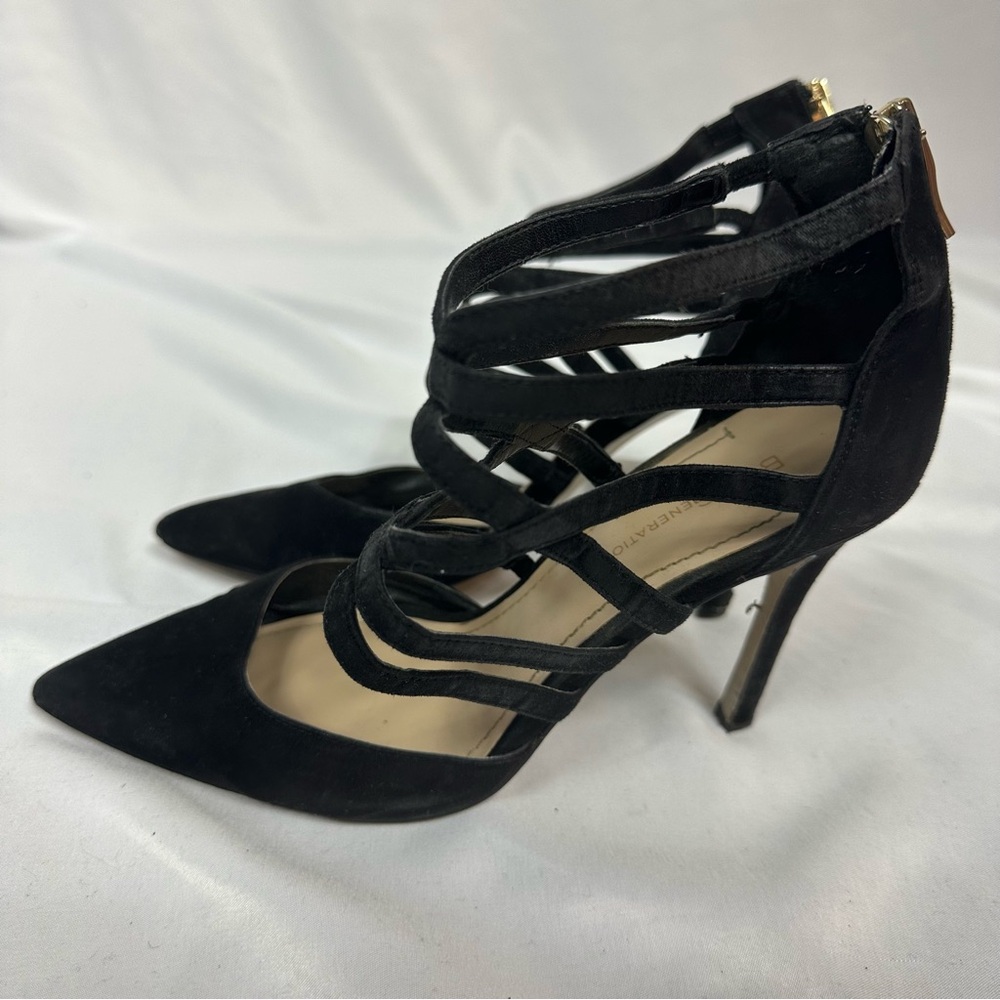 BCBGeneration Black Heels in Size 37.5/7.5M - Picture 3 of 6
